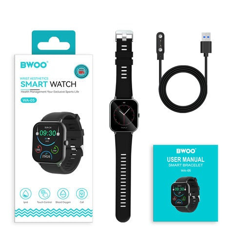 BWOO WA-05 Smartwatch Silver